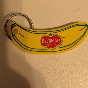 vintage Del Monte Banana Keychain